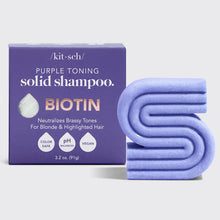 Purple Toning Biotin Shampoo Bar | Kitsch