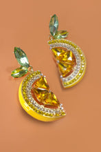 Lemon Statement Earring