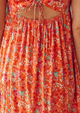 Amelia Floral Maxi | Coral