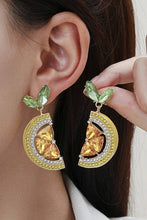 Lemon Statement Earring