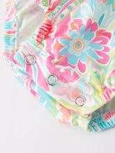 Cross Bright Floral Romper