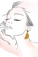 Lemon Statement Earring