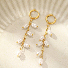 Pearl Drop Earring | Gold