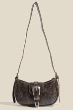 Western Buckle Shoulder Bag | Ivory