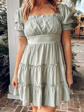 Spring Mini Dress | Sage