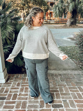 Patterned Cozy Sweater | Cream