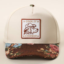 Cool It Cowboy Embriodered Patch | Brown