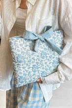 Phoebe Blue Floral Bible Cover