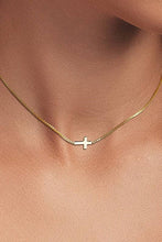 Cross Necklace | Gold