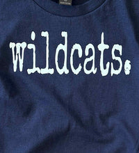 Wildcat Unisex Kids Tee | Navy