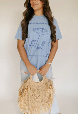 Sunny Days Social Club Tee | Blue