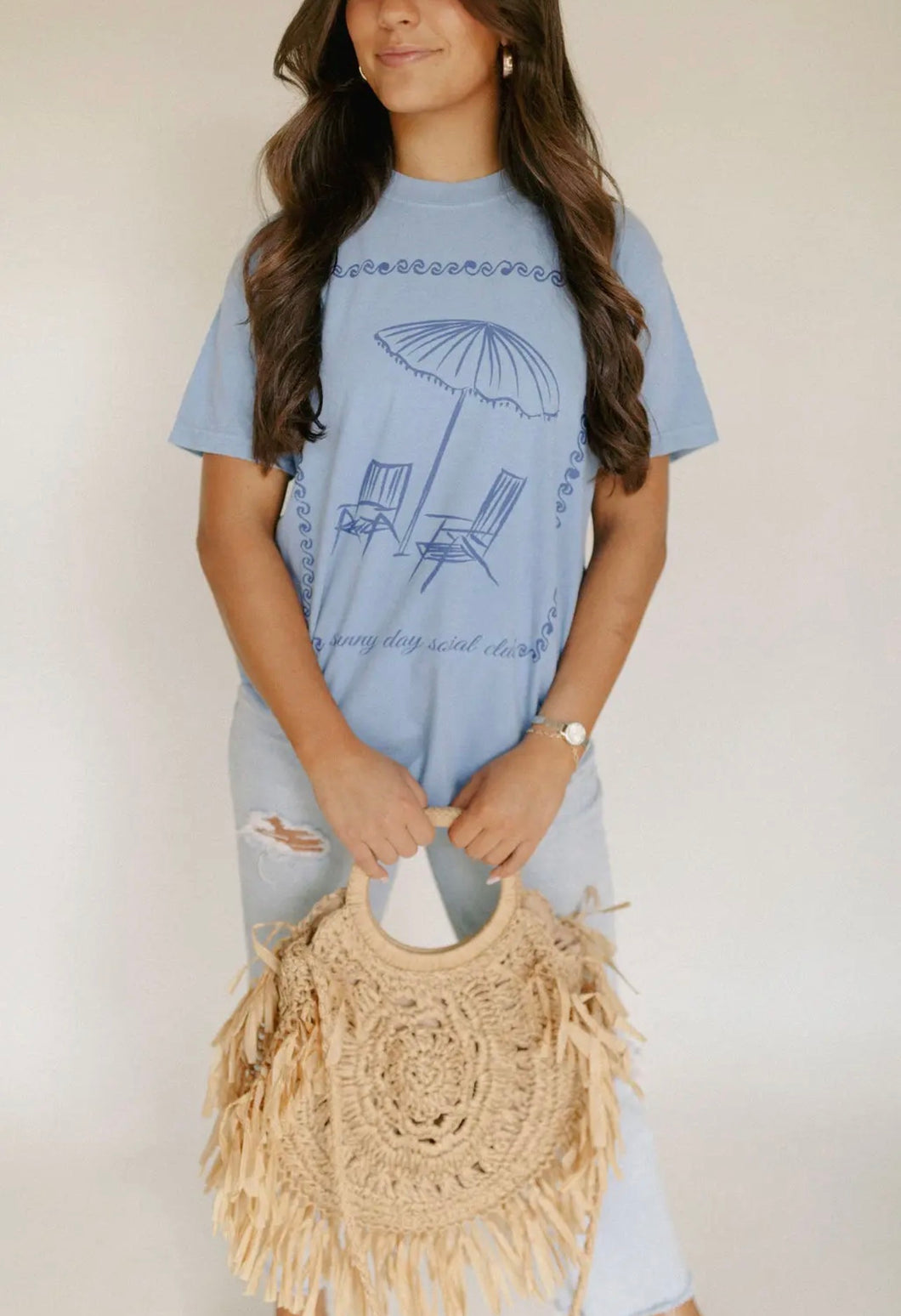 Sunny Days Social Club Tee | Blue