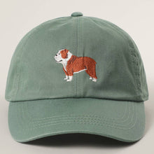 Bulldog Embroidery Cotton Baseball Cap