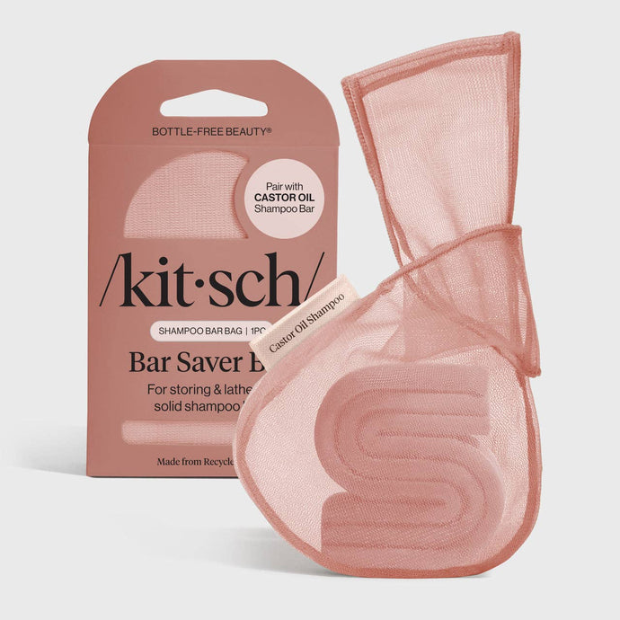 Shampoo Bar Saver Bag | Pink