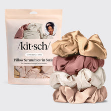 Pillow Scrunchies® in Satin 4pc - Blush