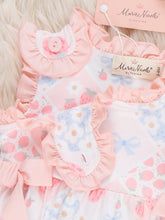 Strawberry Sherbet Ruffle Bubble