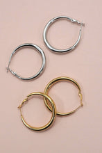 Hoops Tarnish Free | Silver