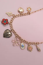 Boho Floral Cactus Necklace | Gold