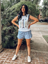Fish Knit Vest Top | Cream