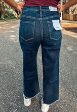 Olivia Wild Leg Denim | Dark