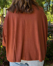 Classic Oversize Dolman Top | Chestnut