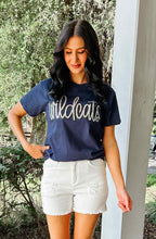 Wildcat Sparkle Tee | Navy
