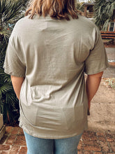 So Simple Oversize Tee | Sage