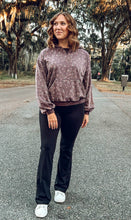 Floral Relaxed Hoodie | Plum