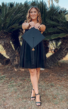 Runaway Tie Strap Dress | Black
