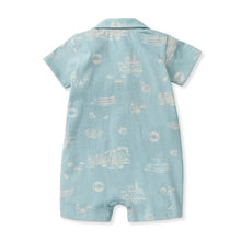 Port Town Organic Baby Boy Romper