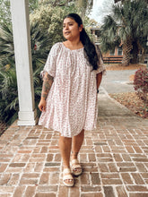 Annie Ditzy Floral Dress | Pink