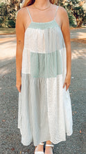 Cotton Patchwork Midi Dress | Multi