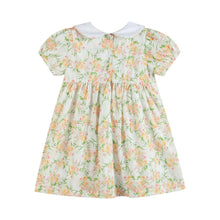 Floral Smocked Collared Dress | Mint