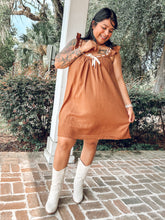 Sweet Ribbon Dress | Brown