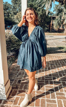 Dawn Denim Dress | Dark