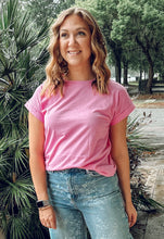 Classic Cotton Tee | Pink