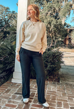Wide Leg Active Pant | Black