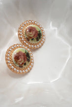 Vintage Pearl Stud Earrings