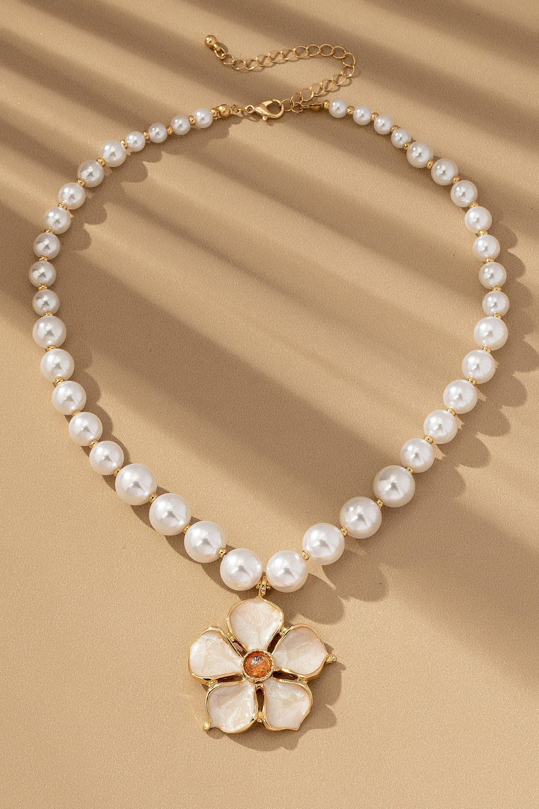 Chunky Floral Necklace