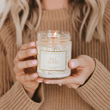 Fall Leaves Candle