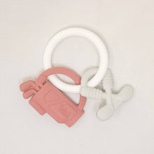 Tee Time Golf Silicone Teether: Light Sage