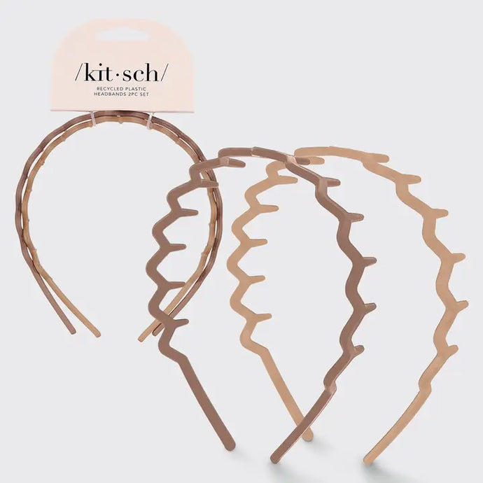 Zig Zag Headband Set of 2 | Kitsch