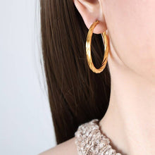 Simple Waterproof Hoop | Gold