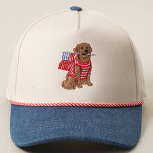 Golden Retriever USA Denim Trucker