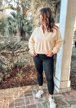 Collared Sweatshirt | Cream