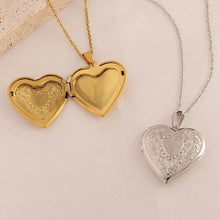 Heart Locket Necklace | Gold