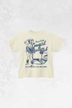 Cowgirl Beach Club Boxy Tee | Ivory