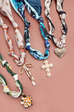 Printed Scarf Necklace