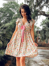 Kami Bow Floral Mini | Sage/Pink