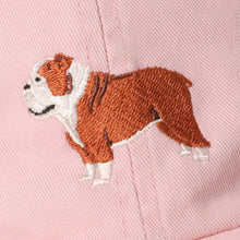 Bulldog Embroidery Cotton Baseball Cap